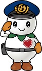 イラスト：しろっぴー警察官・カラー陰影あり14