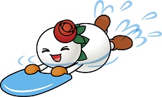 イラスト：しろっぴー水泳・カラー陰影あり28