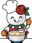イラスト：しろっぴーお料理・カラー陰影あり38
