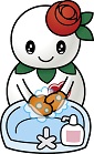 イラスト：しろっぴー手あらい・カラー陰影あり40