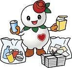イラスト：しろっぴー資源分別・カラー陰影あり42