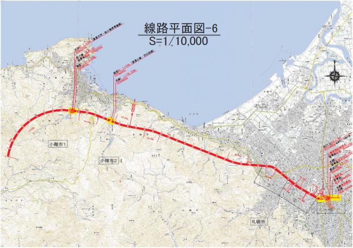 線路平面図