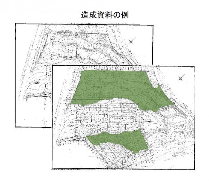 造成工事の資料例