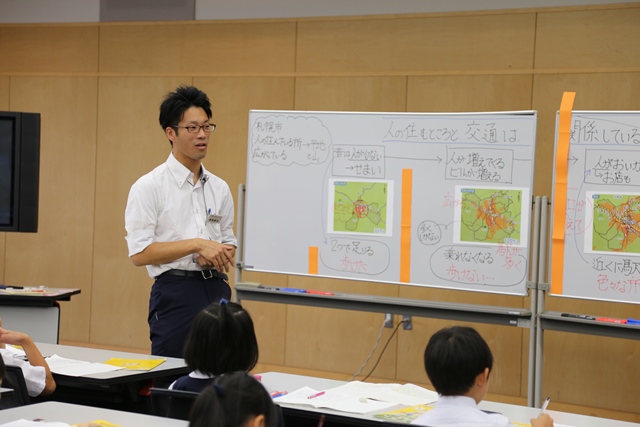 研究授業中の様子2