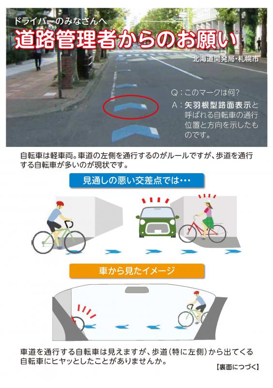 啓発チラシ(表面)の画像