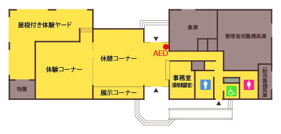 体験学習館配置図