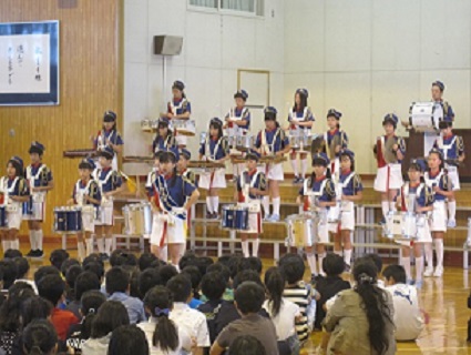 上白石小学校の取組