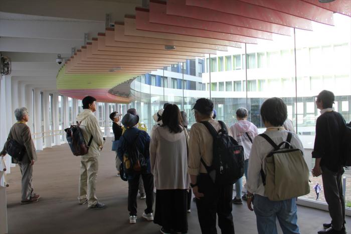 厚別歴史散歩の様子6