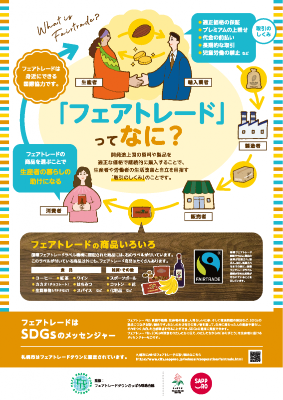 フェアトレード普及啓発ポスター