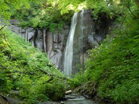 写真:有明の滝
