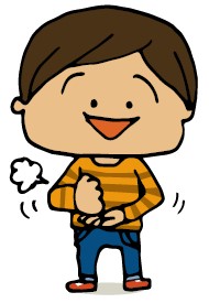 イラスト：子どもの権利キャラクター納得するきらりくん