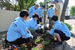 植花ボランティア（札幌日信電子）1
