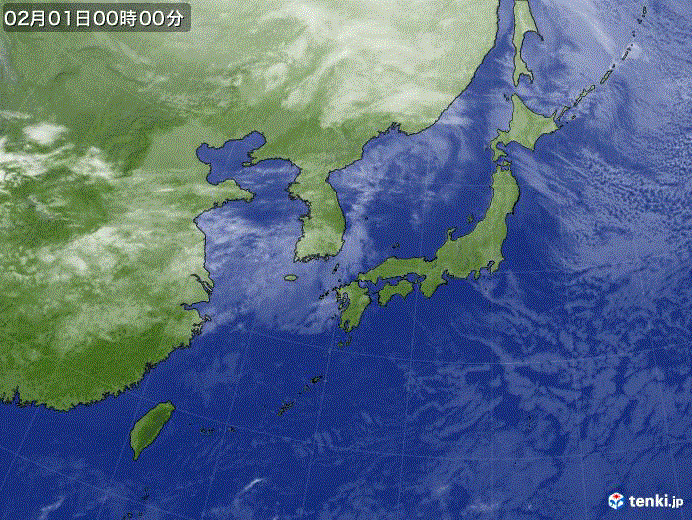 「冬の天気」気象映像画像3