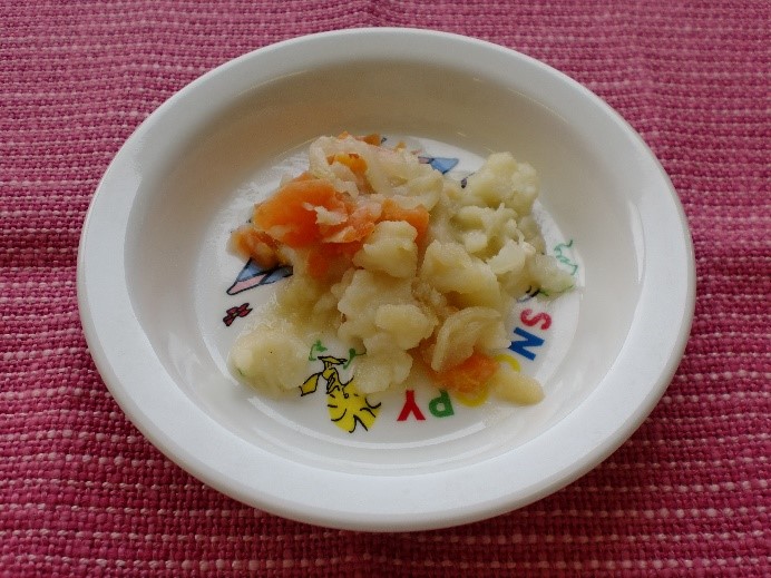 じゃが芋とにんじん、玉ねぎの煮つぶし