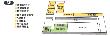 センター5階館内図