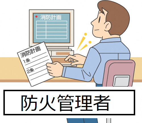 防火管理者の画像