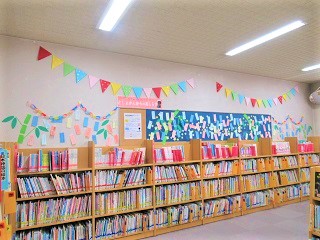 七夕コーナー写真