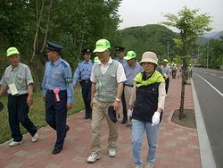 地域の安全・安心を守る活動の写真
