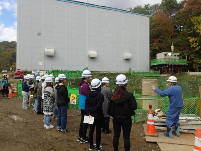 写真：現場見学