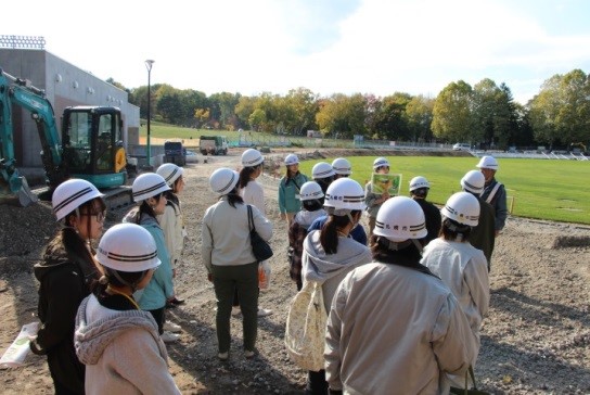 写真:月寒公園(その1)現場見学2