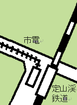 昭和30年ころの地図