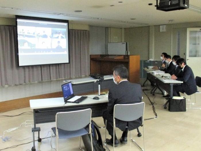 写真:第1回専門部会(環境、都市空間分野)の様子