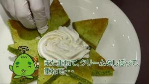 動画スライド:パンケーキを盛り付ける