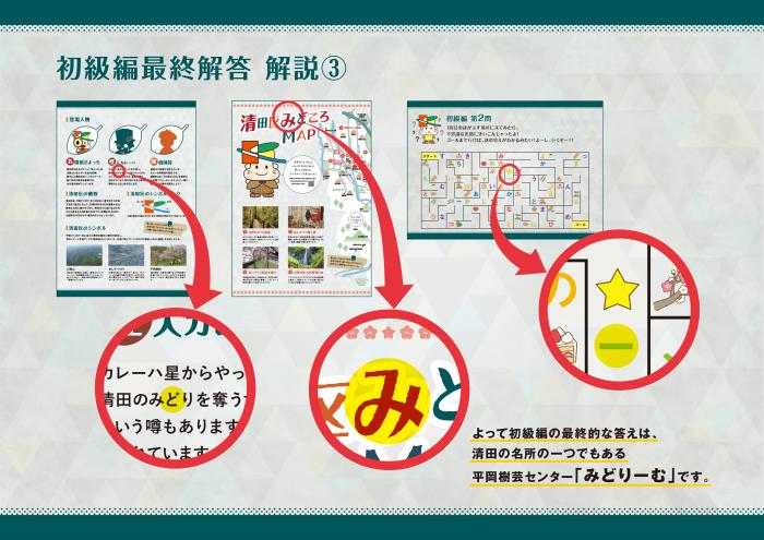 謎解き探偵団第一弾（初級編）最終解答3