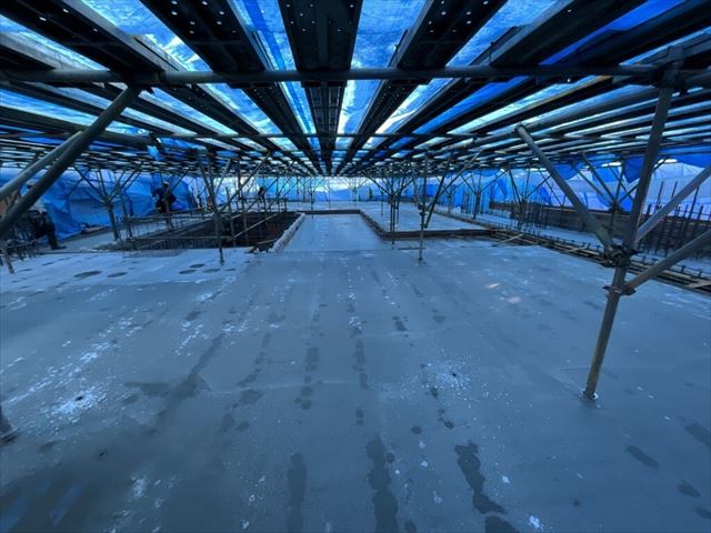 231219打設状況1F