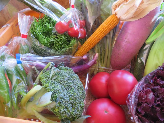 写真:「とれたす」で販売している様々な野菜
