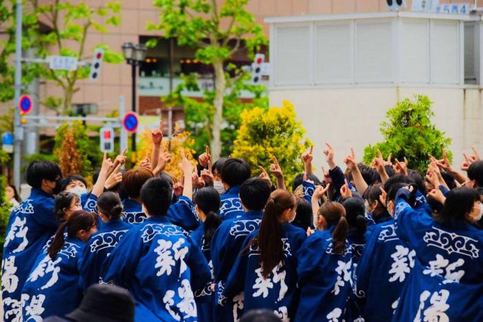 札幌新陽高校活動写真(よさこい)