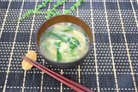 ニラ玉そうめん汁の写真