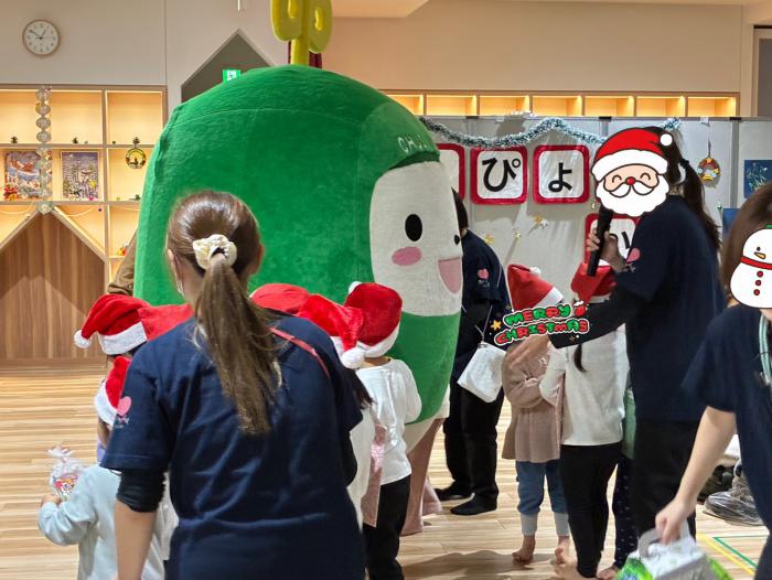 あいりんく保育園クリスマス会に参加