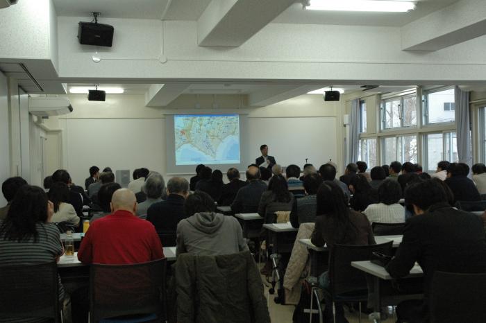写真:講演会風景