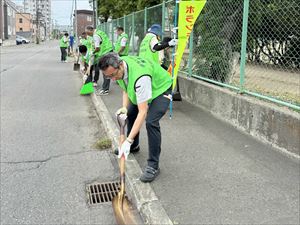 190017_荒井建設_豊平区アダプト清掃活動