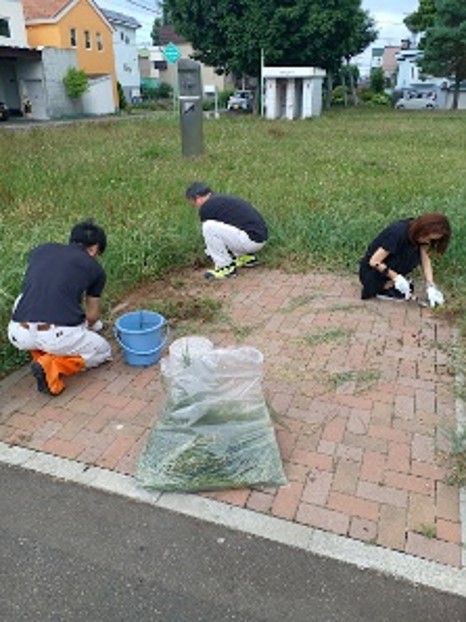 清掃活動の様子1