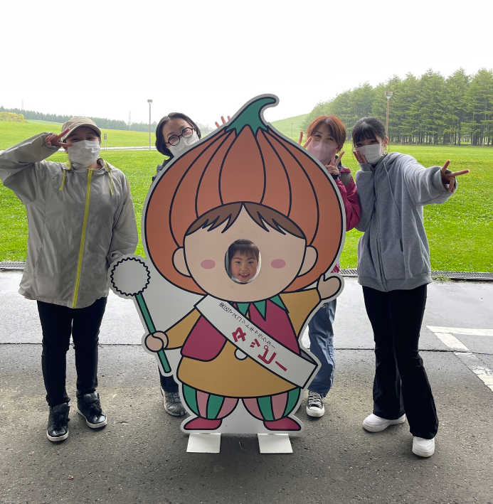 設営協力後の写真