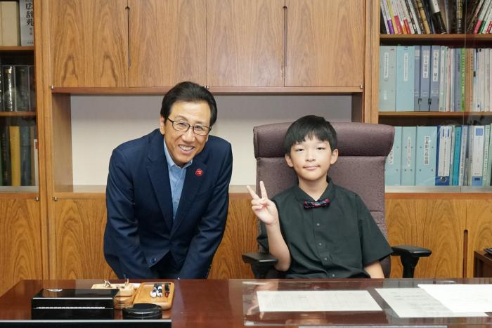 記念撮影3(令和6年度市長と語ろう!サッポロスマイルトークキッズ)