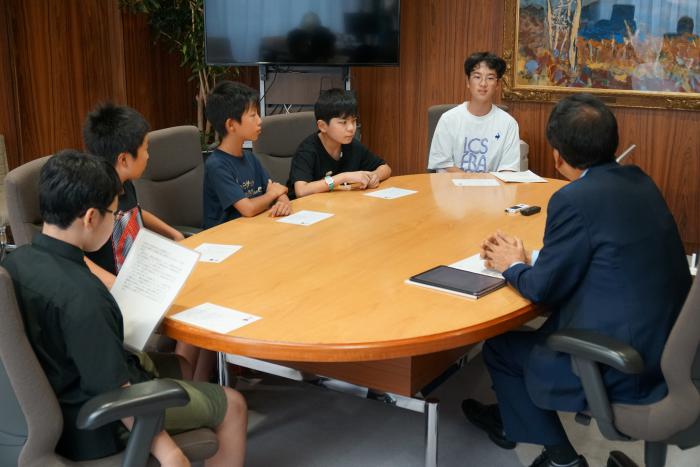 懇談2(令和6年度市長と語ろう!サッポロスマイルトークキッズ)