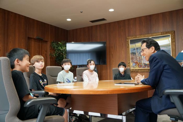 懇談3(令和6年度市長と語ろう!サッポロスマイルトークキッズ)