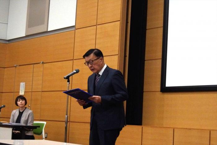 防火委員会長あいさつ