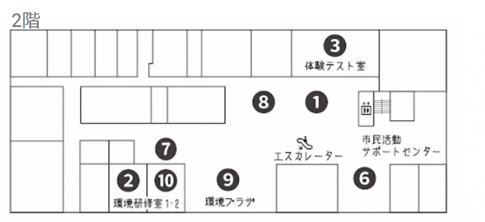 会場図2階
