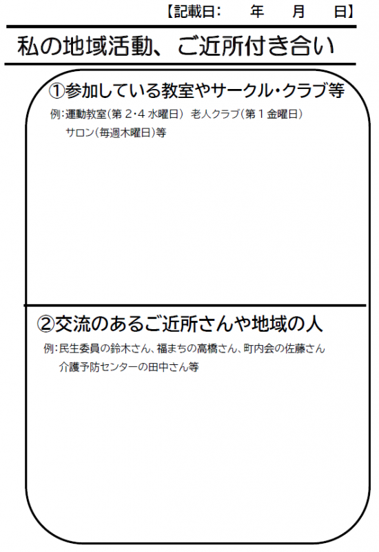 私の地域活動、ご近所付き合い1