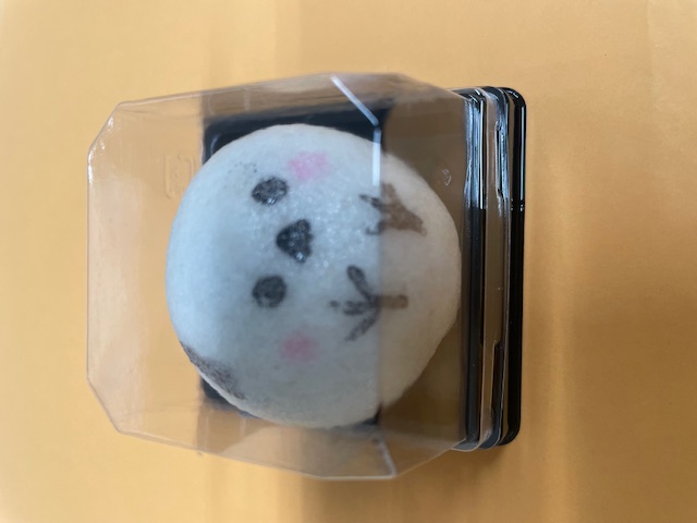 シマエナガ饅頭正面画像