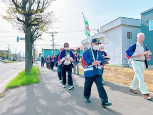 防火パトロールの様子