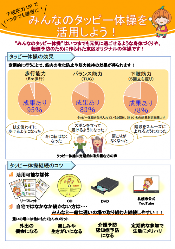 タッピ―体操チラシ表