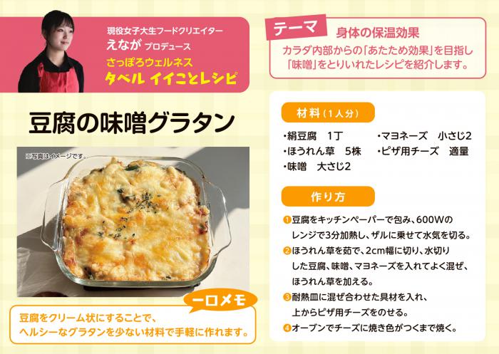ウェルネスいいことレシピ01
