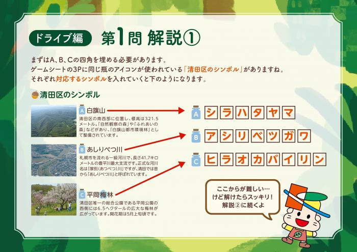 ドライブ編　解説1