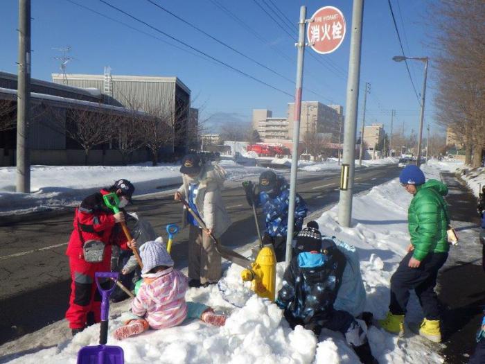 消火栓除雪2