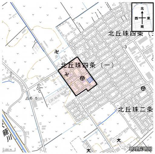 丘珠鉄工団地南